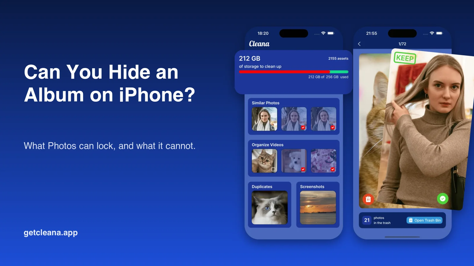 Can you hide an album on iPhone: what the Photos app can lock and what it cannot