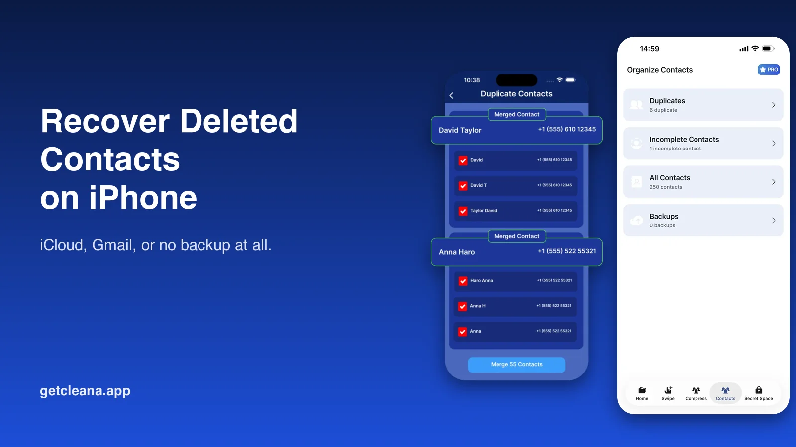 How to recover deleted contacts on iPhone from iCloud, Gmail, or a backup