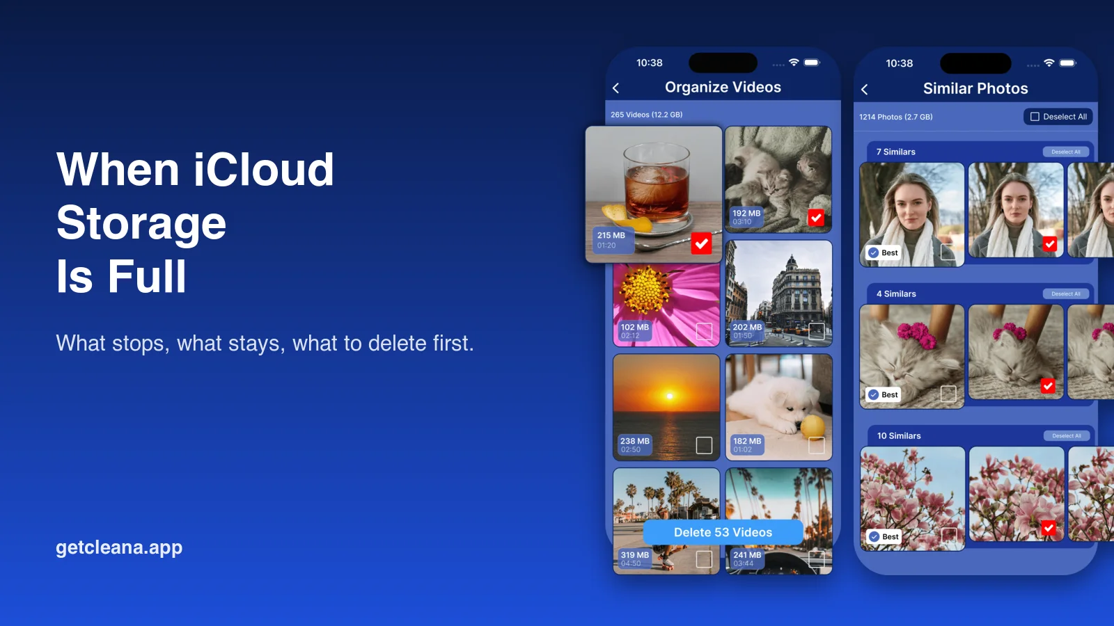 What happens when iCloud storage is full, and whether your photos get deleted